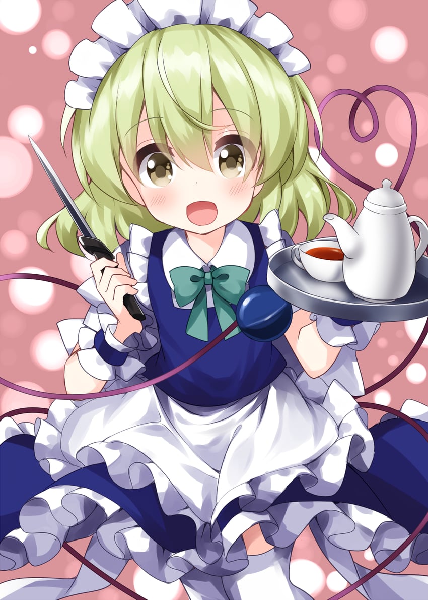 izayoi sakuya and komeiji koishi (touhou) drawn by ruu_(tksymkw)