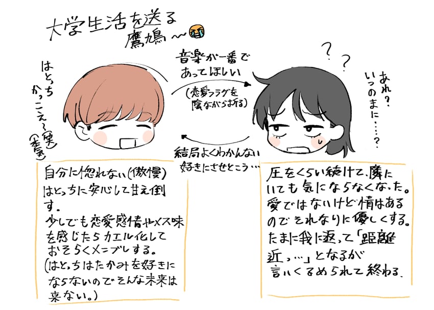 hatono chihiro and takami kouki (futsuu no keion-bu) drawn by snsikwii
