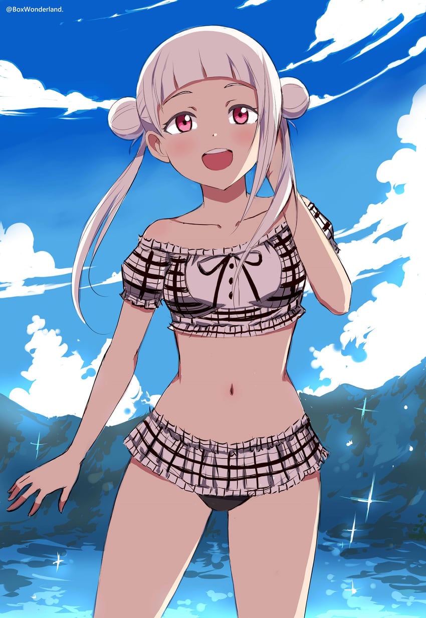 arashi chisato (love live! and 1 more) drawn by box_wonderland