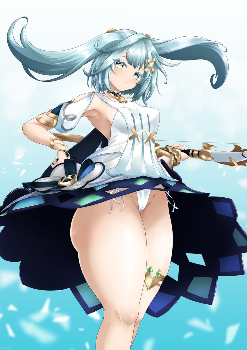 faruzan (genshin impact) drawn by mee_don