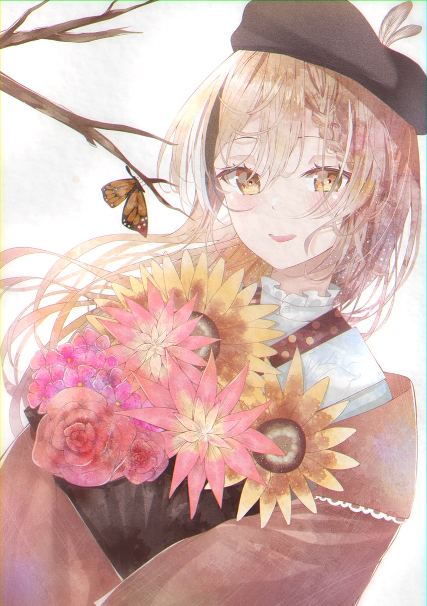 nanashi mumei (hololive and 1 more) drawn by bonnu_uwu