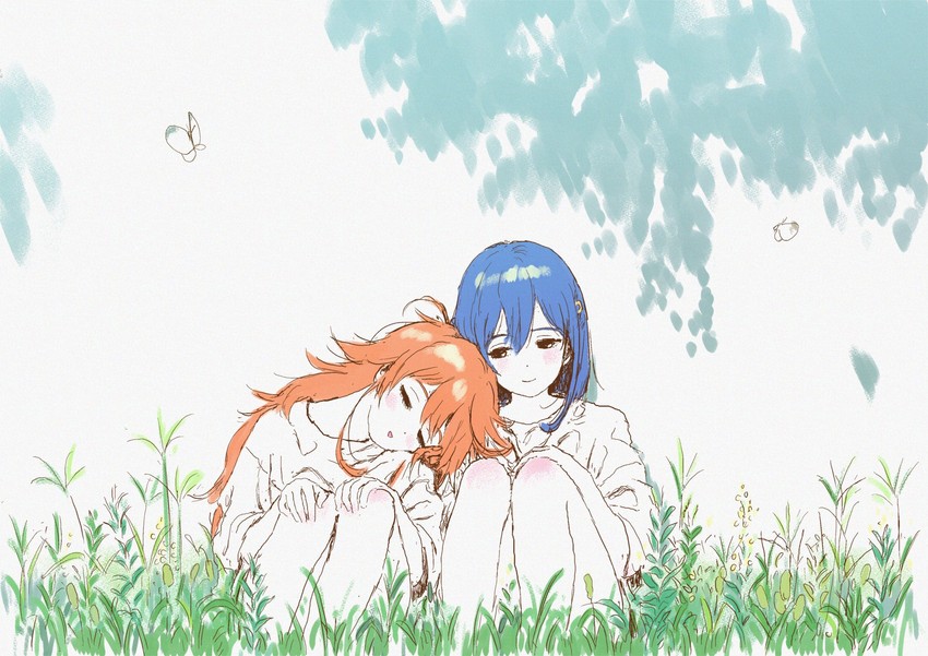 kokomine cocona and papika (flip flappers) drawn by oshiyama_kiyotaka
