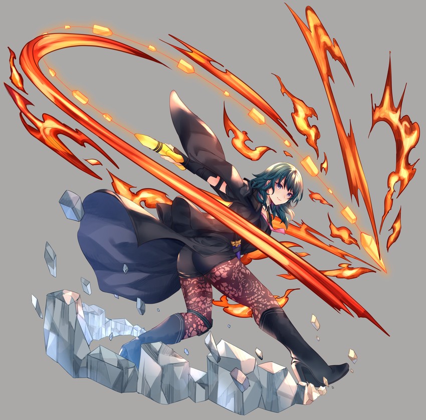 female byleth (fire emblem and 1 more) drawn by asada_sadao