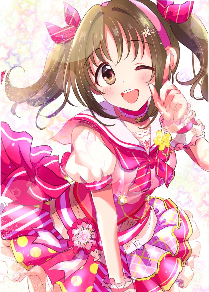 imai kana (idolmaster and 2 more) drawn by potesara888