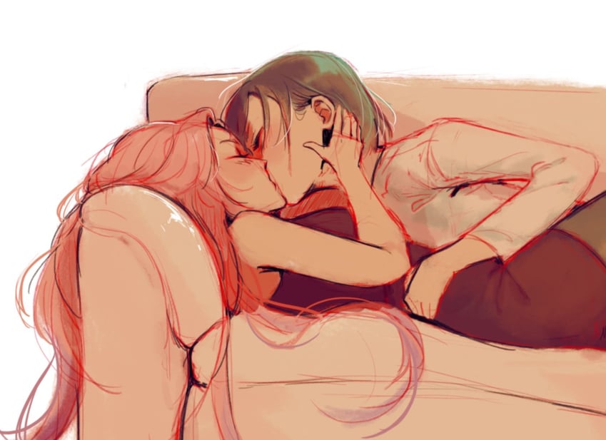 sua and mizi (alien stage) drawn by fitafuwa