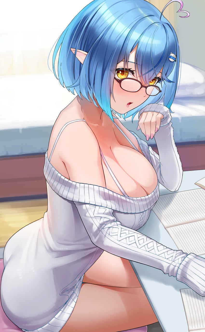 yukihana lamy and daifuku (hololive) drawn by yumemori_jabara