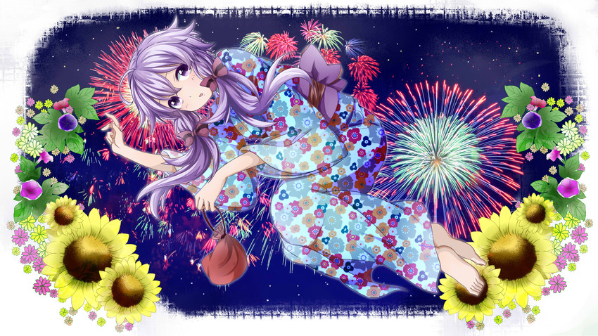 yuzuki yukari (vocaloid and 1 more) drawn by kanna_(chaos966)