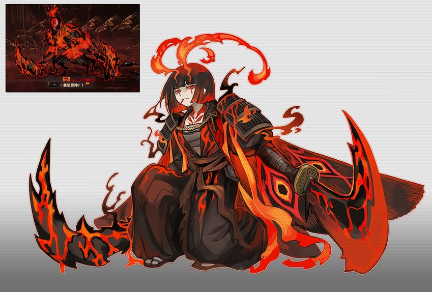 ryoshu and peccatulum irae class 3 (project moon and 1 more) drawn by flaw_eight