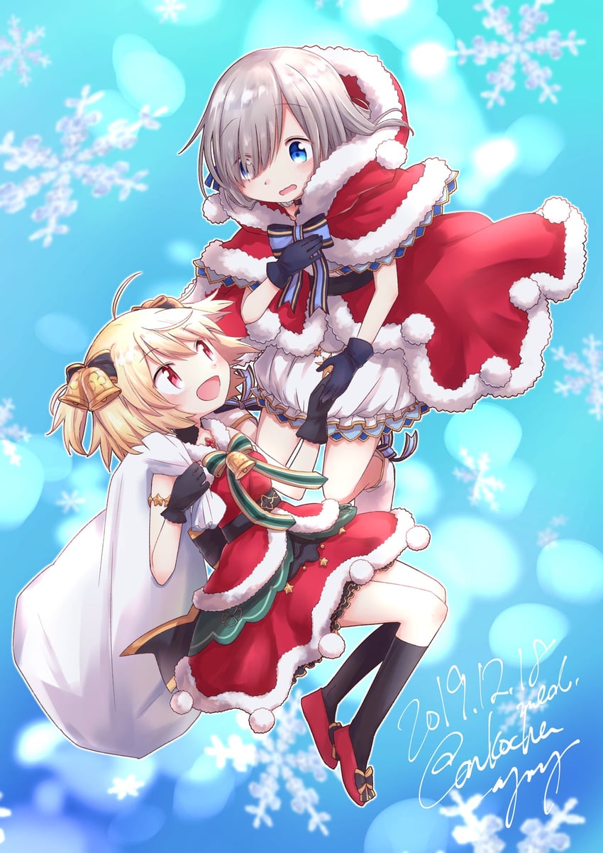 isuzu ren and ayano rika (mahou shoujo madoka magica and 1 more) drawn by itou_(ankocha-mgmg)