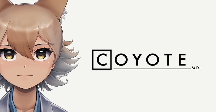 coyote (kemono friends and 2 more) drawn by beleven