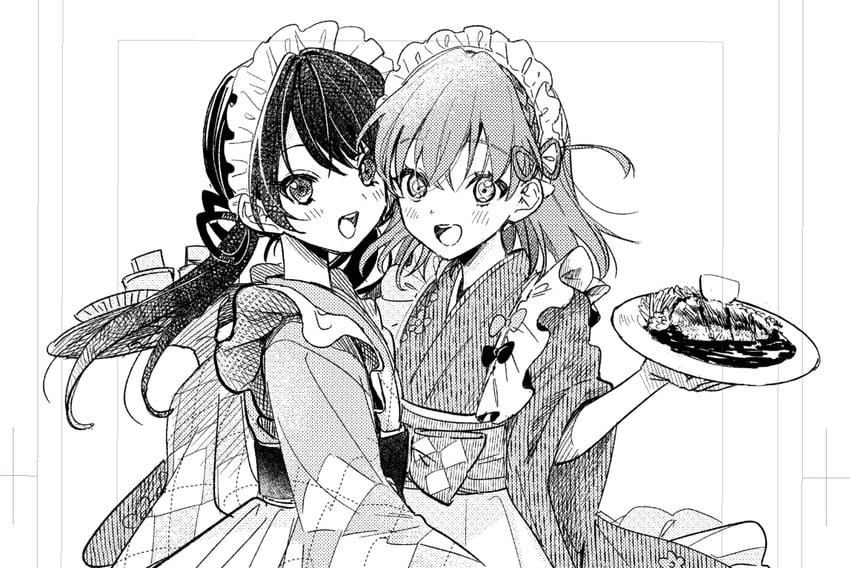 hinoshita kaho and murano sayaka (love live! and 1 more) drawn by ogi_(sham00)