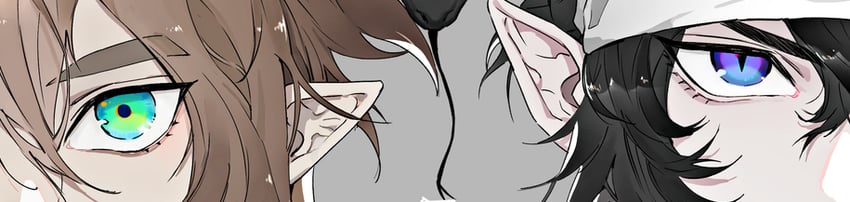 ray and anmicius (aotu world) drawn by jokerplaner