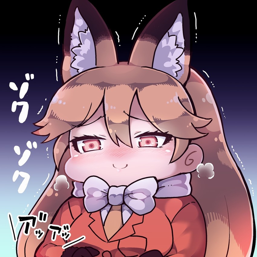 ezo red fox (kemono friends) drawn by tanaka_kusao