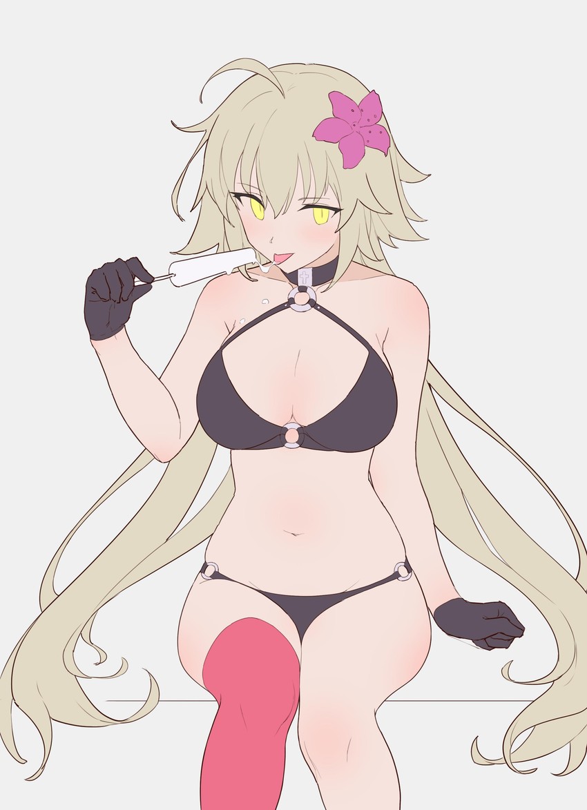jeanne d'arc alter (fate and 1 more) drawn by milim_nova