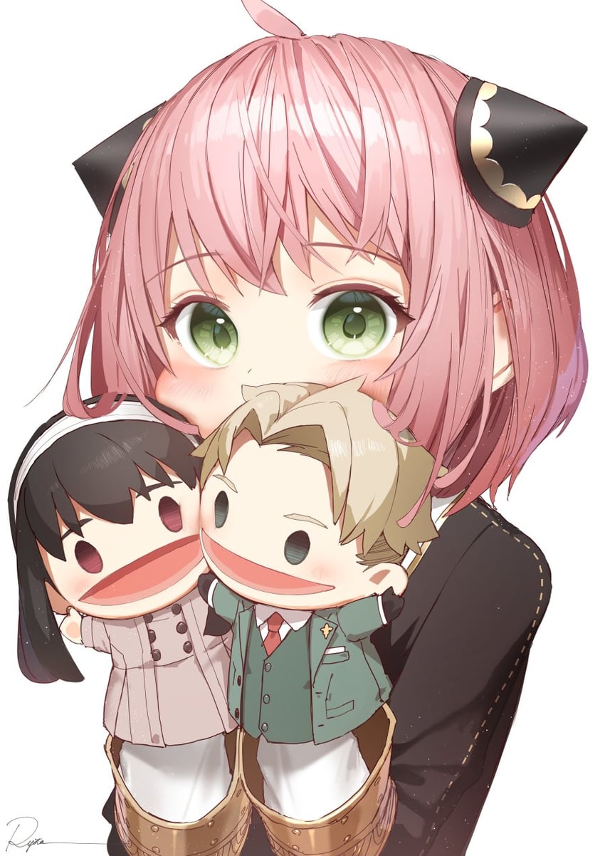 yor briar, anya, and twilight (spy x family) drawn by ryota_(ry_o_ta)