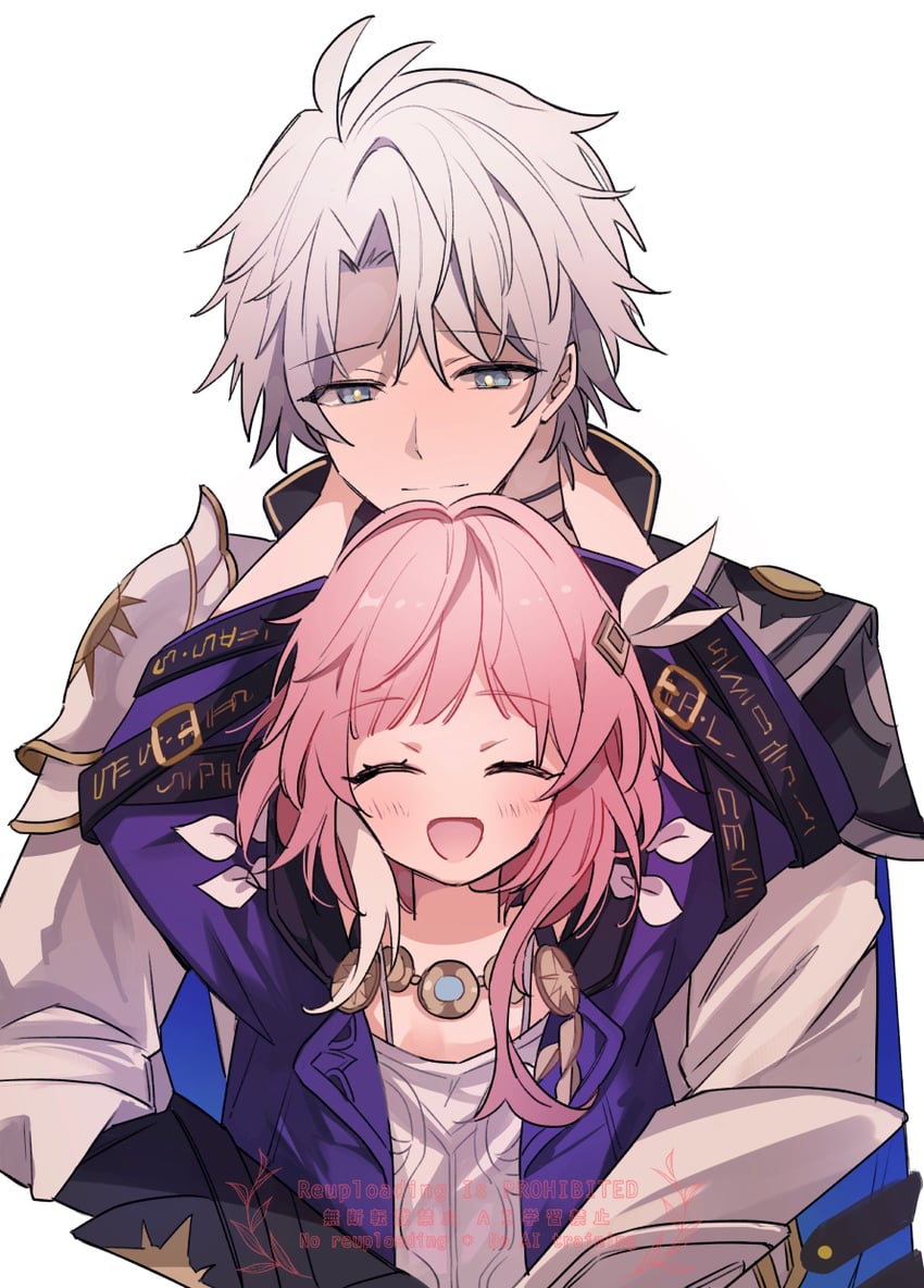 phainon and cyrene (honkai and 1 more) drawn by satorigame