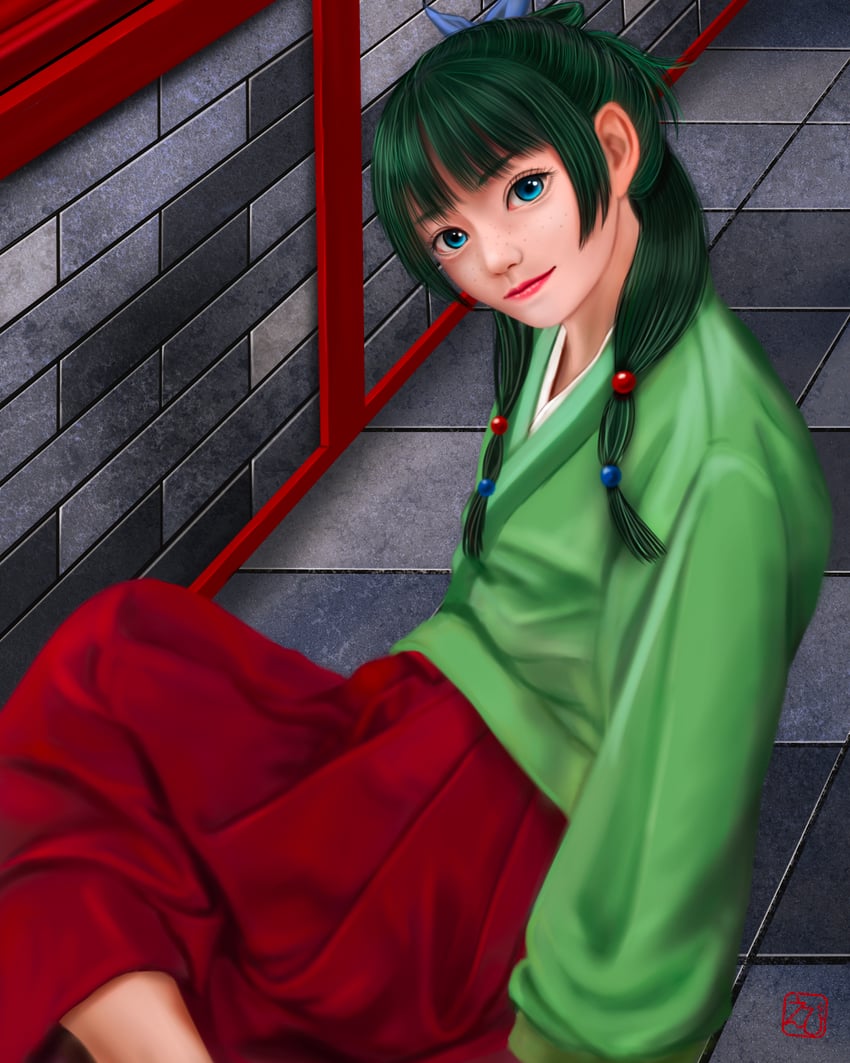 maomao (kusuriya no hitorigoto) drawn by ebi_(eeotoko)