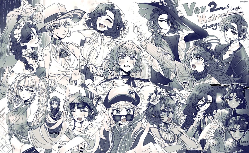 regulus, tooth fairy, tuesday, anjo nala, argus, and 9 more (reverse:1999) drawn by kim_8thhh