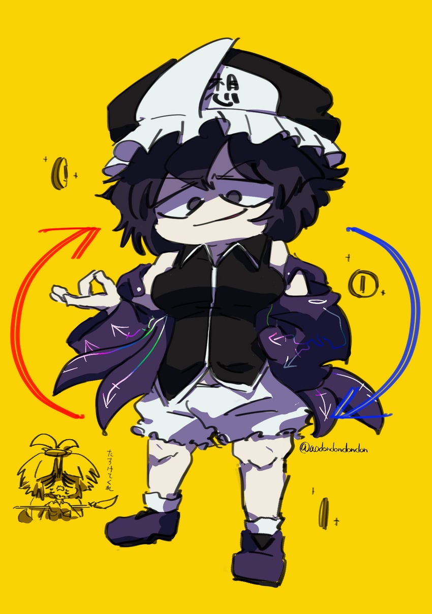 shitodo kuroji and adagumo no saragimaru (len'en) drawn by aodo_mikan
