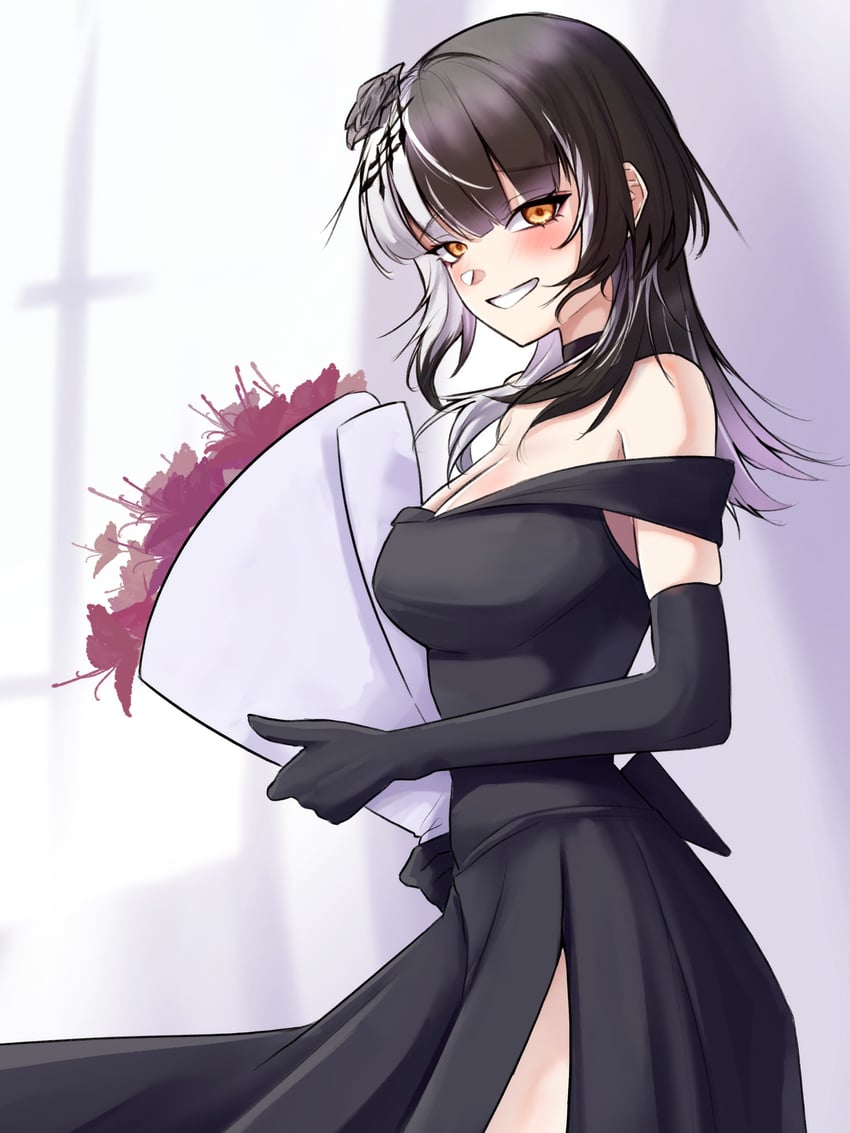shiori novella (hololive and 1 more) drawn by nurizza_ilst