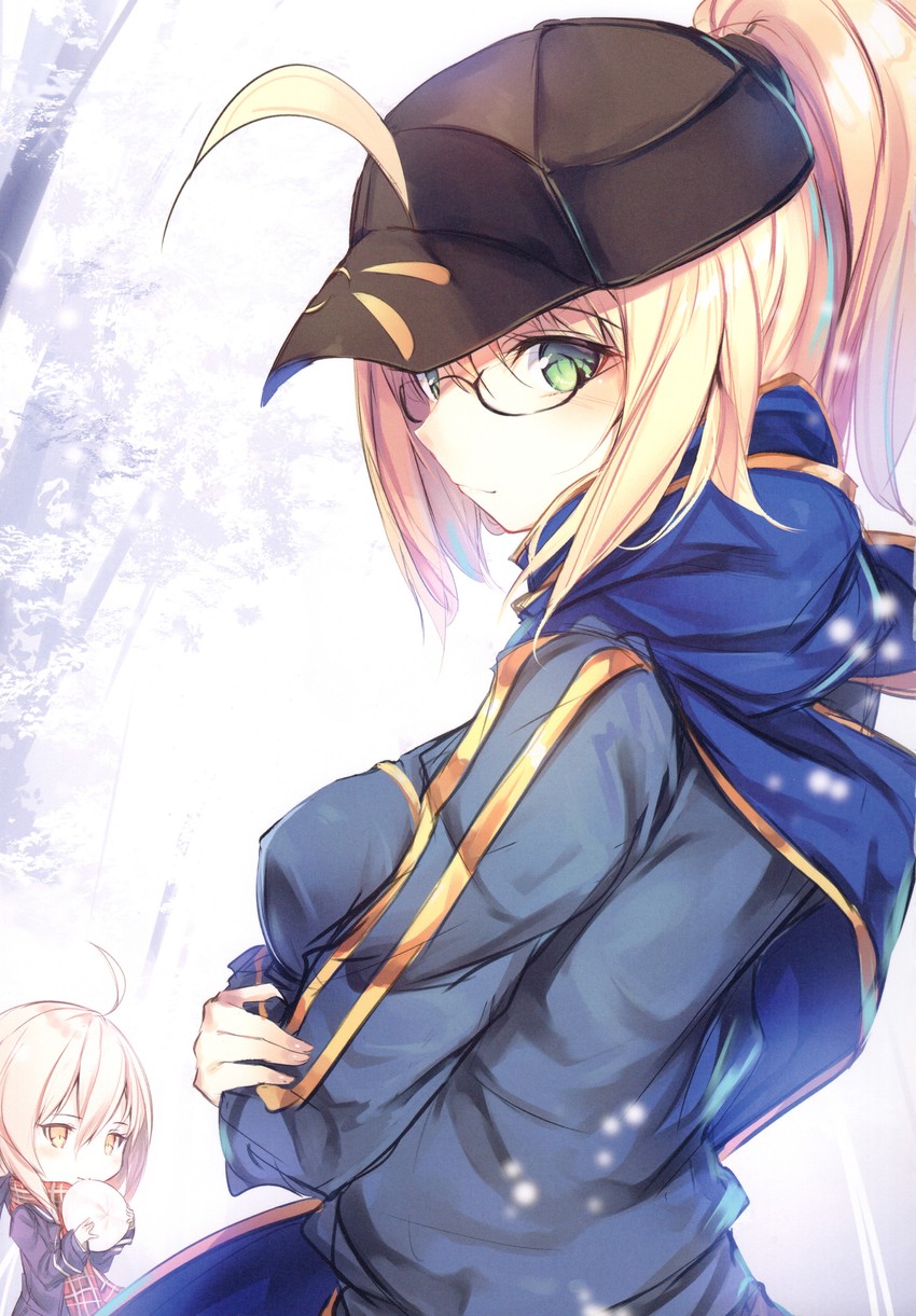 artoria pendragon, mysterious heroine x alter, and mysterious heroine x (fate and 1 more) drawn by fal_maro