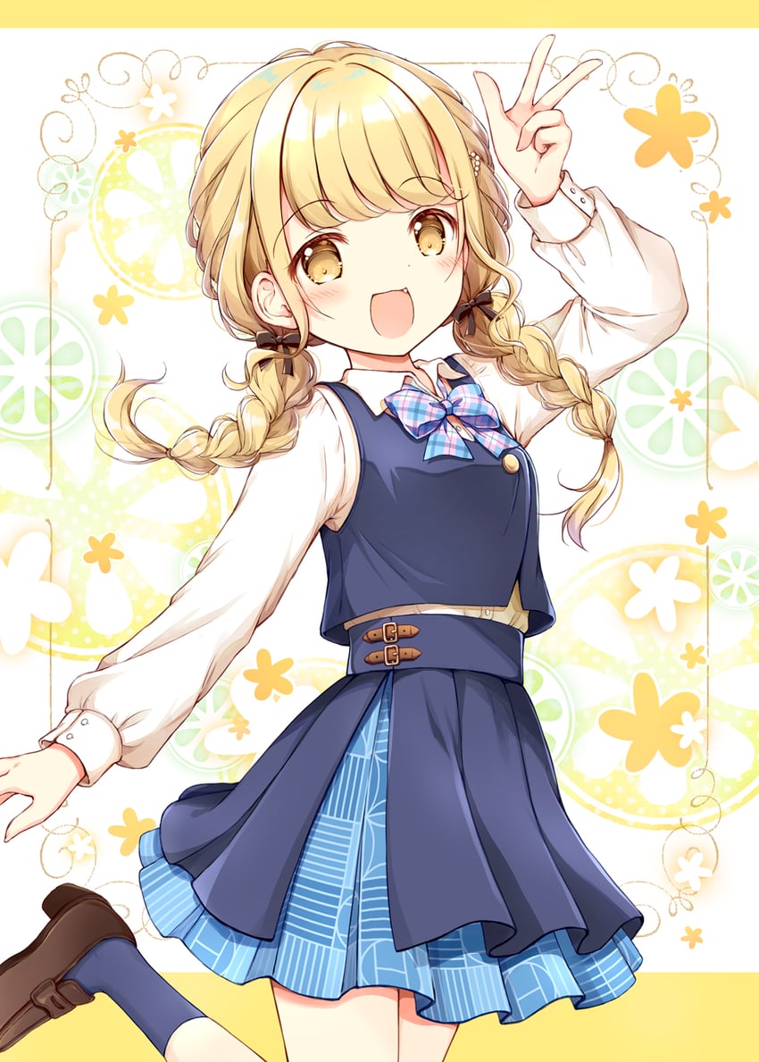 fujita kotone (idolmaster and 1 more) drawn by nanase_miori