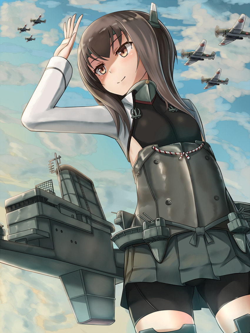 taihou and taihou kai (kantai collection) drawn by yakob_labo