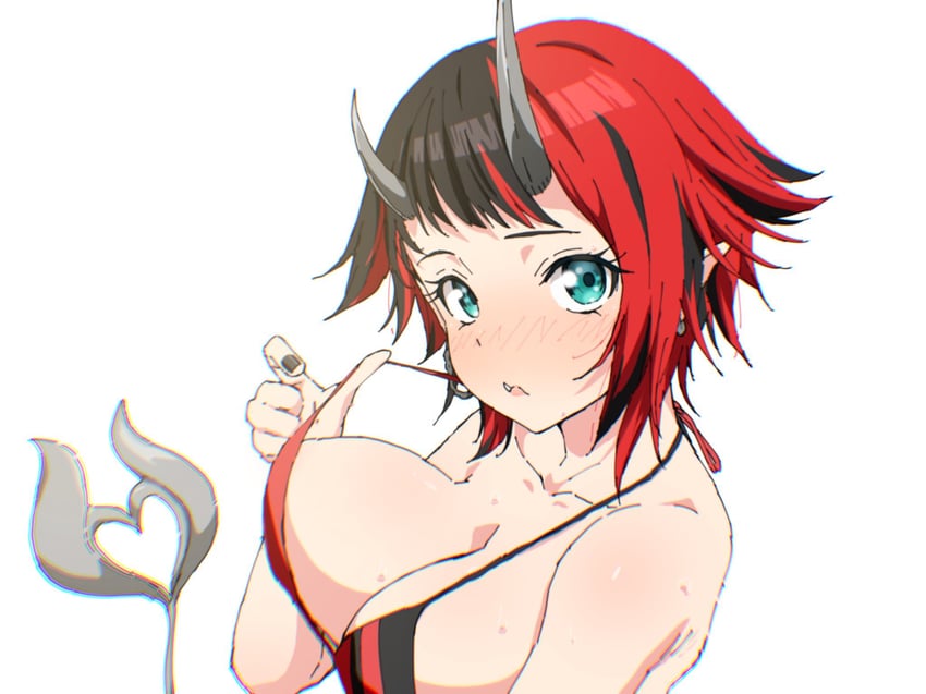 ryugasaki rene (nanashi inc. and 1 more) drawn by aineko
