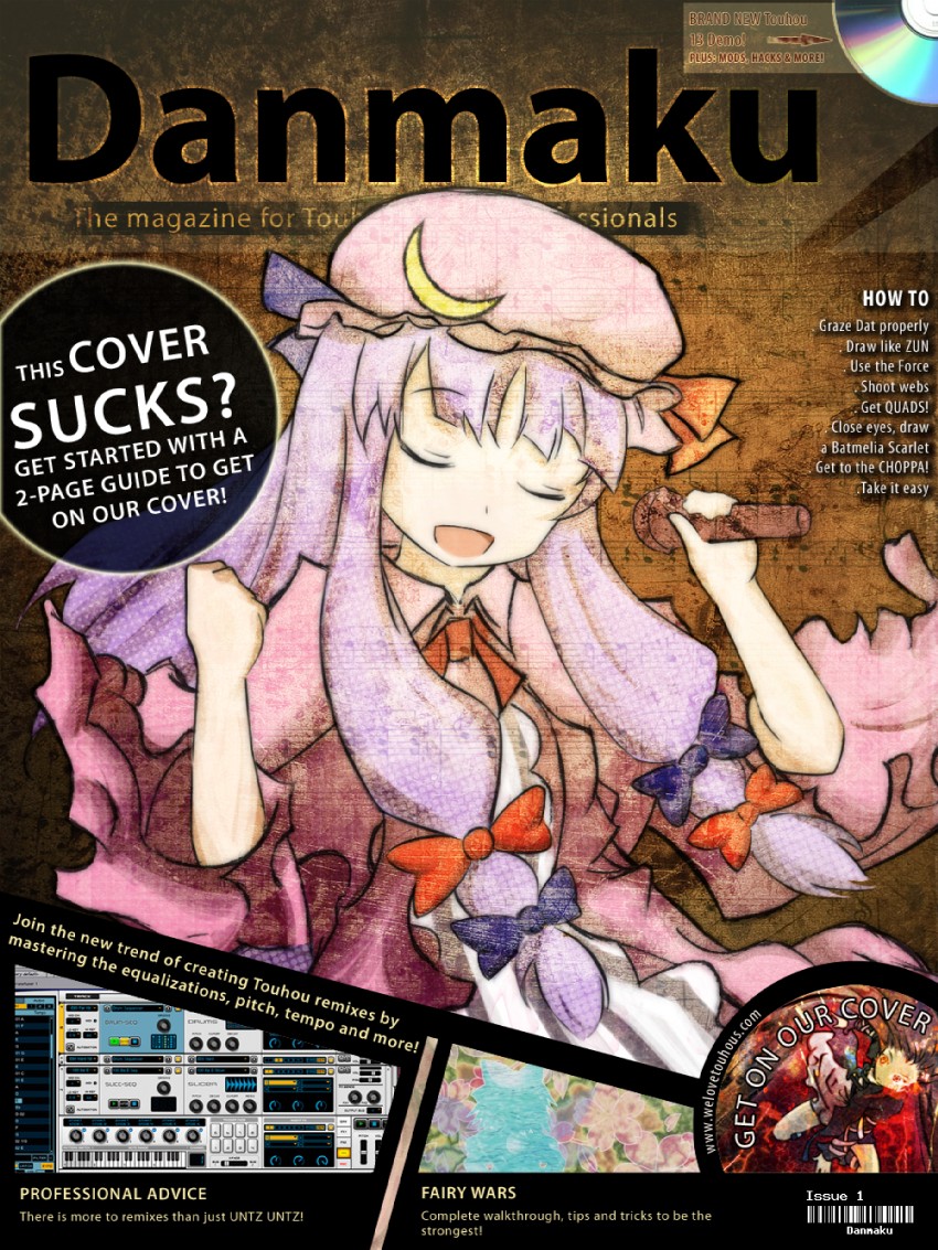 cirno, patchouli knowledge, and hijiri byakuren (touhou) drawn by dmt_(auburn)
