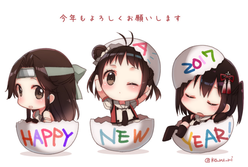 sendai, naka, jintsuu, sendai kai ni, jintsuu kai ni, and 1 more (kantai collection) drawn by koruri