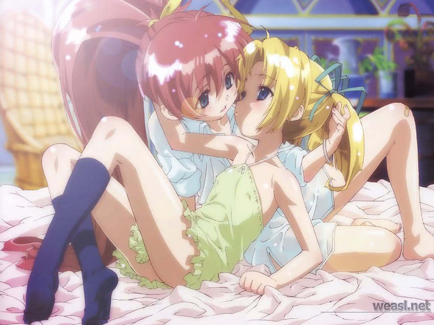 nanoca flanka and nene hampden (aoi umi no tristia) drawn by hosoda_naoto