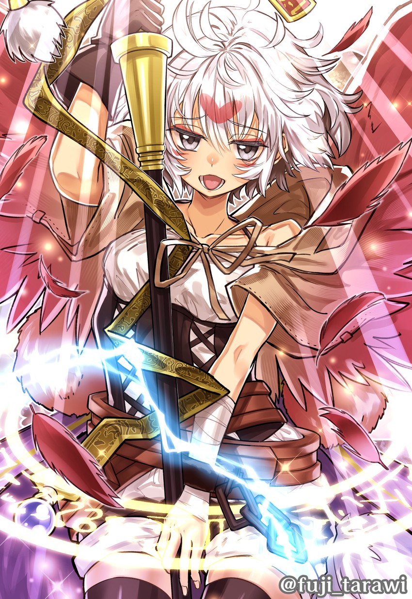 lyna and familiar-possessed - lyna (yu-gi-oh!) drawn by fuji_tarawi