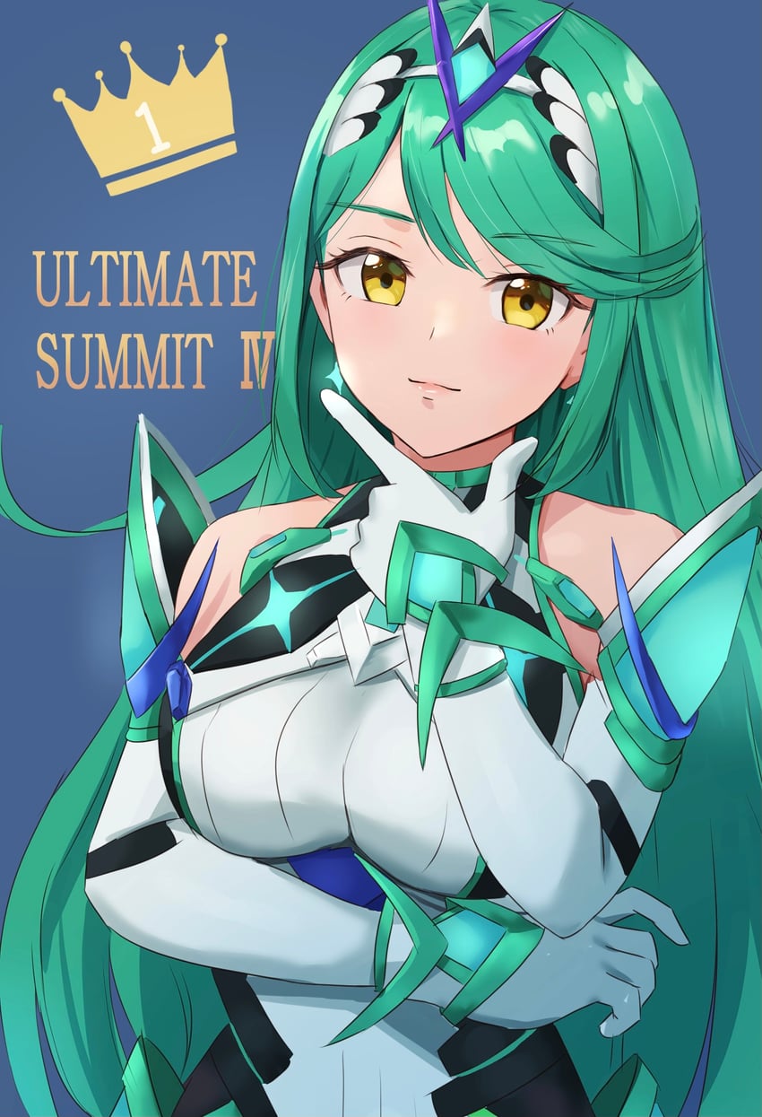 pneuma and mythra (xenoblade chronicles and 2 more) drawn by amayo_thranana