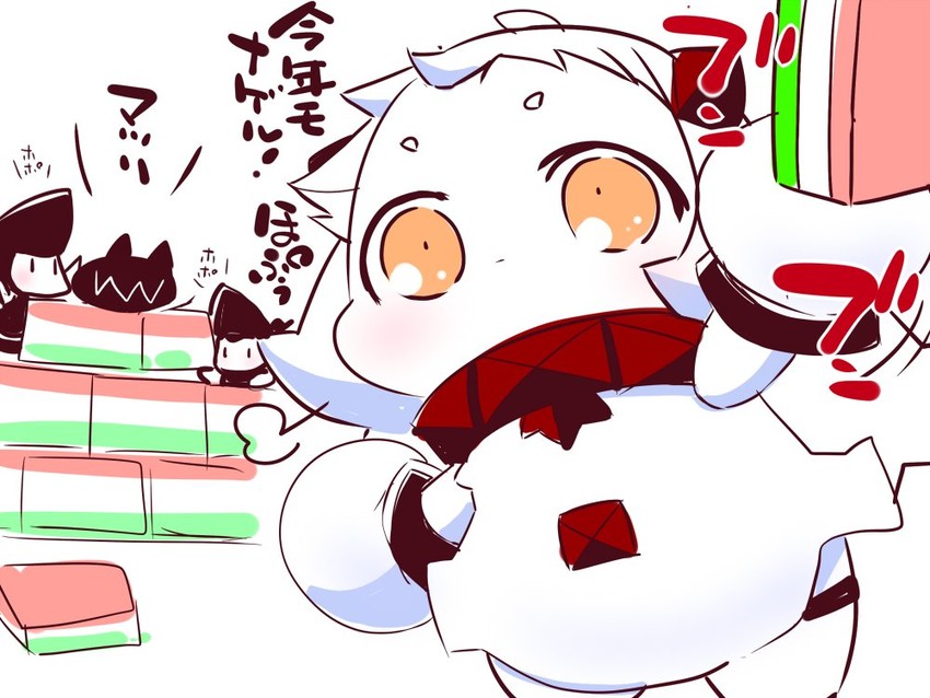 northern ocean princess, enemy aircraft, and pt imp group (kantai collection) drawn by sako_(bosscoffee)