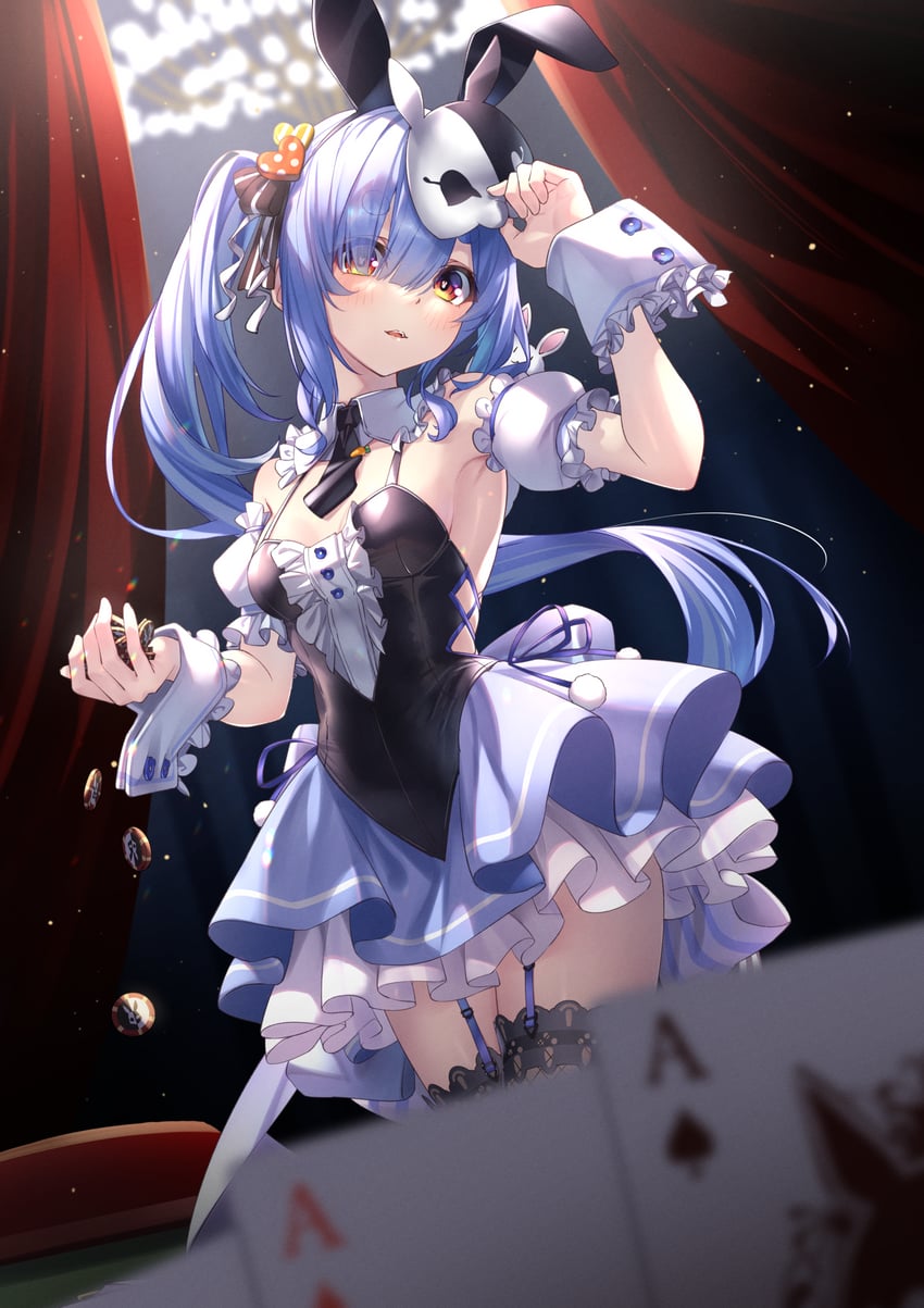 usada pekora and don-chan (hololive) drawn by tsurupy