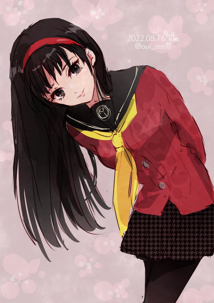 amagi yukiko (persona and 1 more) drawn by oui_zen