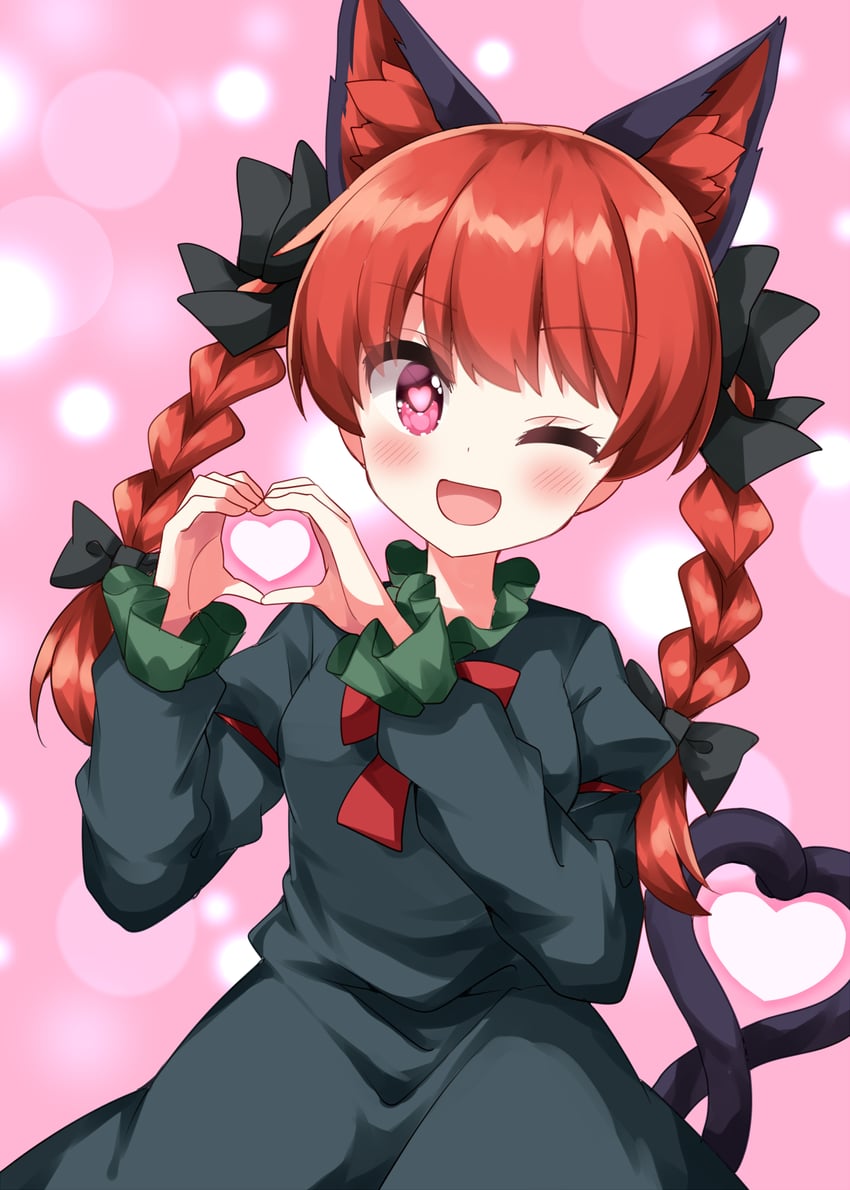 kaenbyou rin (touhou) drawn by ruu_(tksymkw)