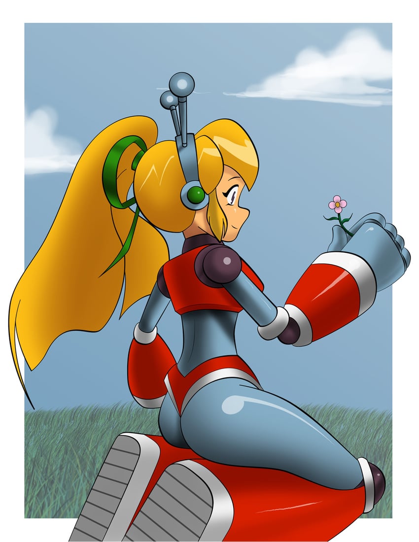 roll and hyper roll (mega man and 1 more) drawn by atomictiki