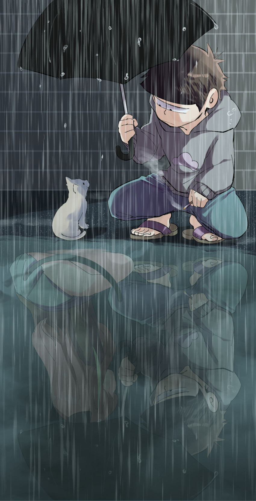 matsuno ichimatsu and hashimoto nyaa (osomatsu and 2 more) drawn by shakata_(syakatan)