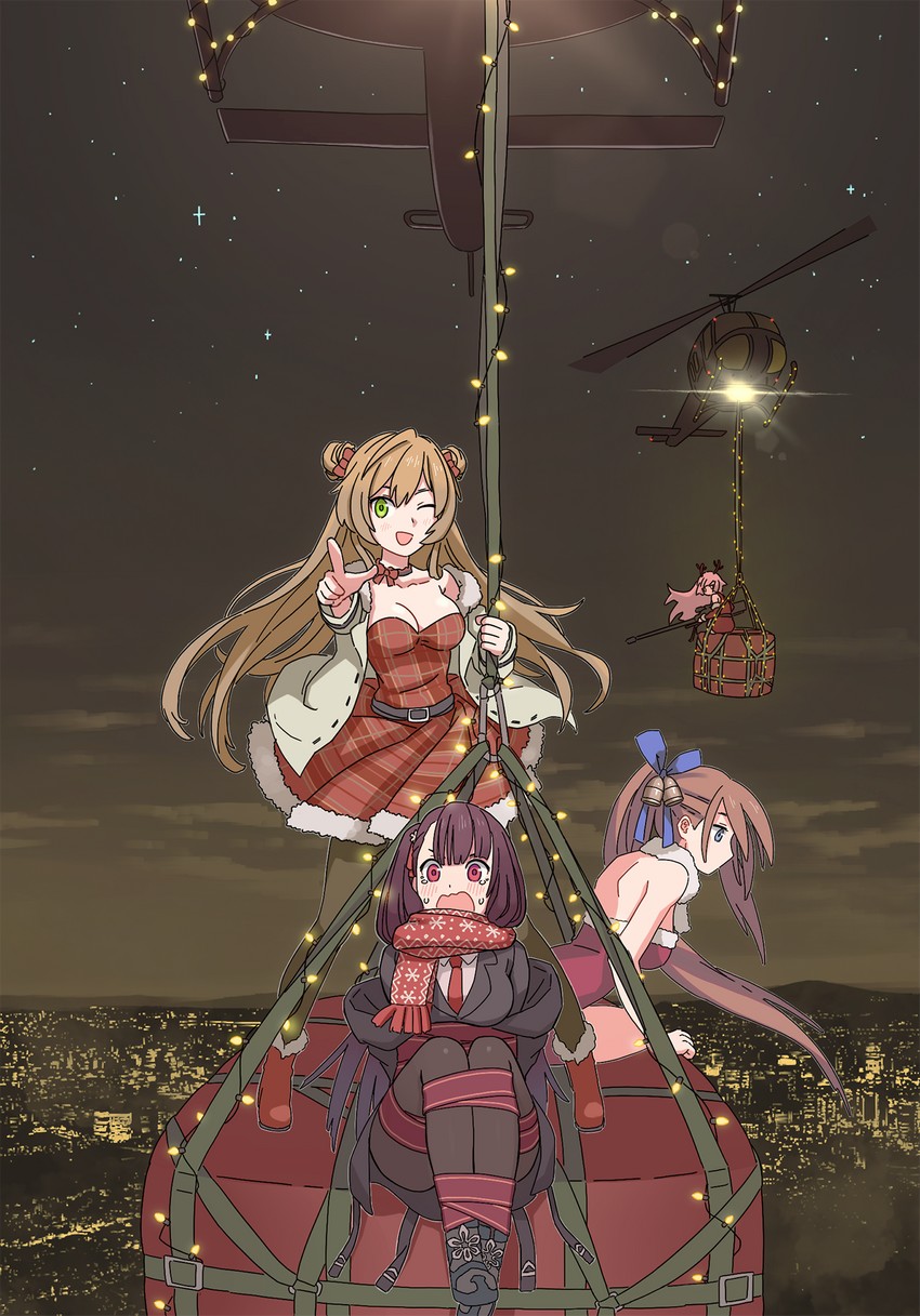 rfb, ntw-20, fal, and wa2000 (girls' frontline) drawn by tab_(tabkun)