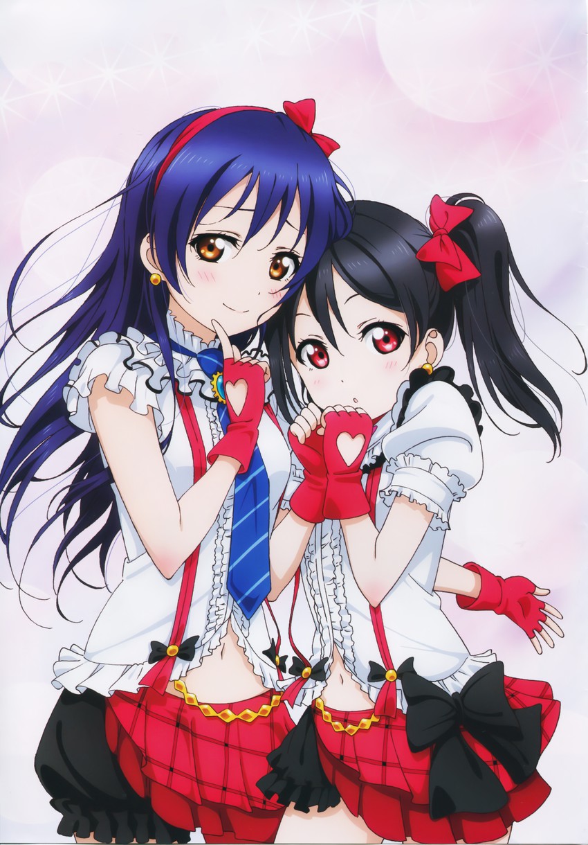 sonoda umi and yazawa nico (love live! and 1 more)