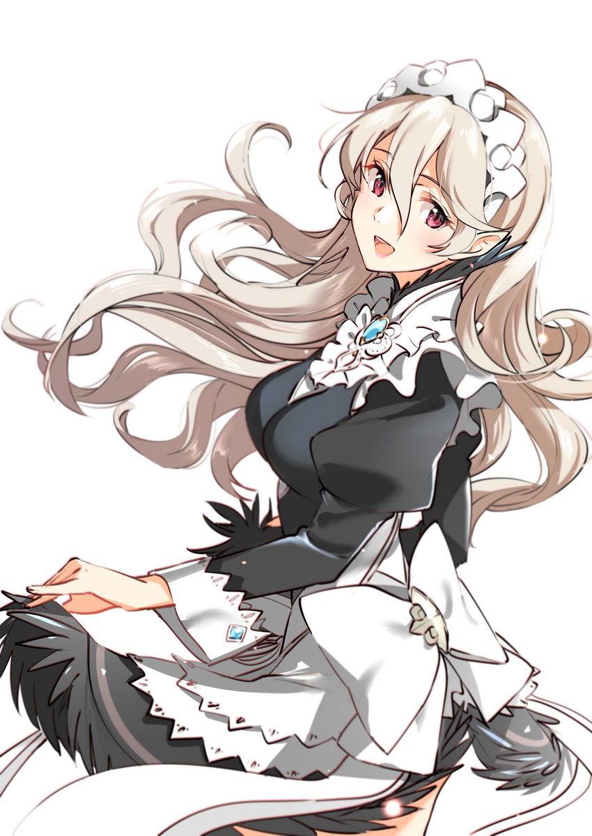 female corrin and flora (fire emblem and 1 more) drawn by taromarun