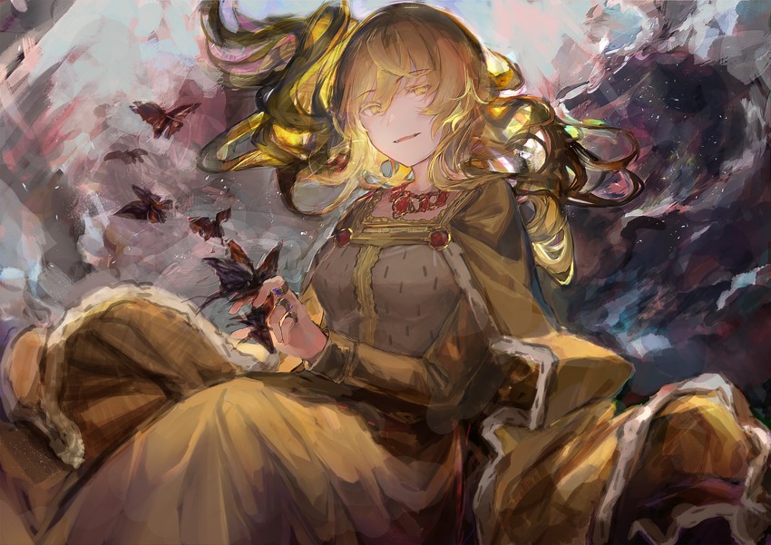 isabeau de baviere (mahou shoujo madoka magica and 1 more) drawn by ike_seika