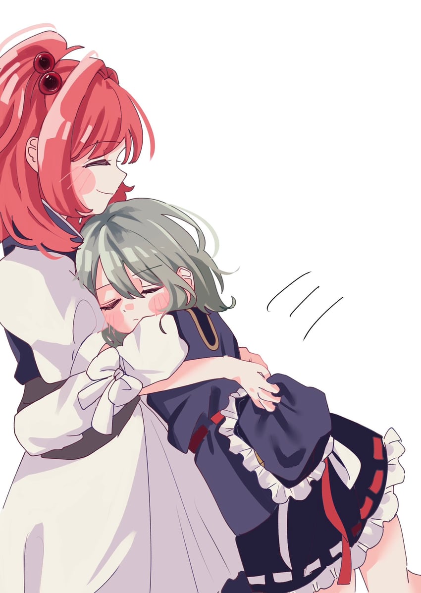shiki eiki and onozuka komachi (touhou) drawn by eik_s2