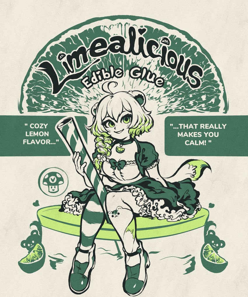 laimu (starbucks and 1 more) drawn by bestfriendforever