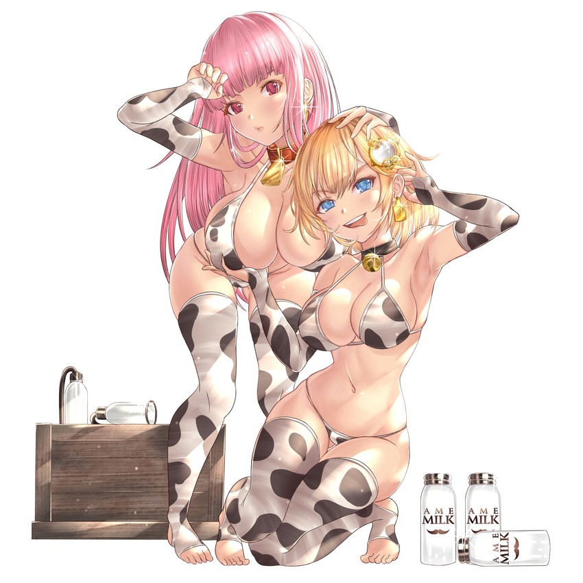 mori calliope and watson amelia (hololive and 1 more) drawn by honkivampy