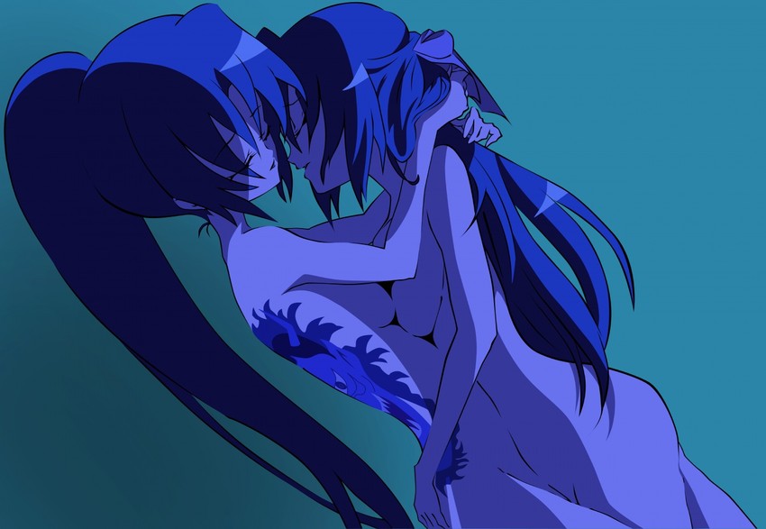 sonozaki mion and sonozaki shion (higurashi no naku koro ni)