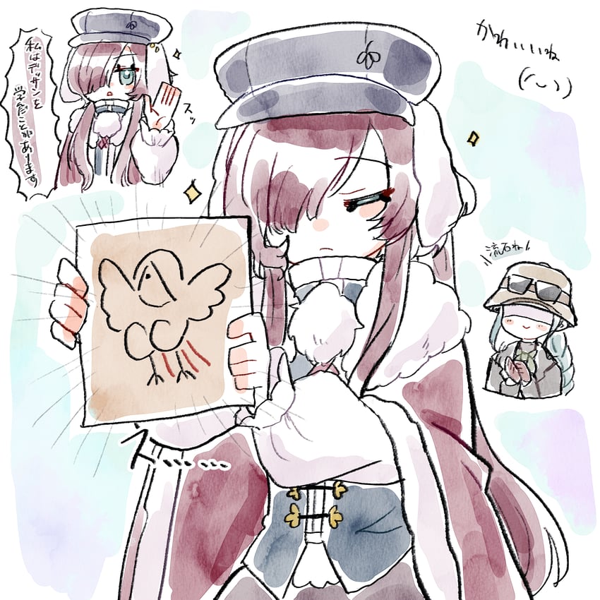 yenisei and bessmert (reverse:1999) drawn by yukine_(ykn_iroiro)