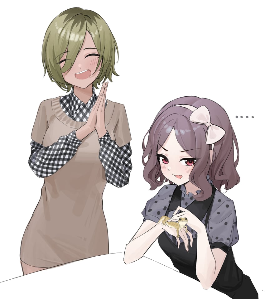 ebizuka tomo and rupa (girls band cry) drawn by kuroja