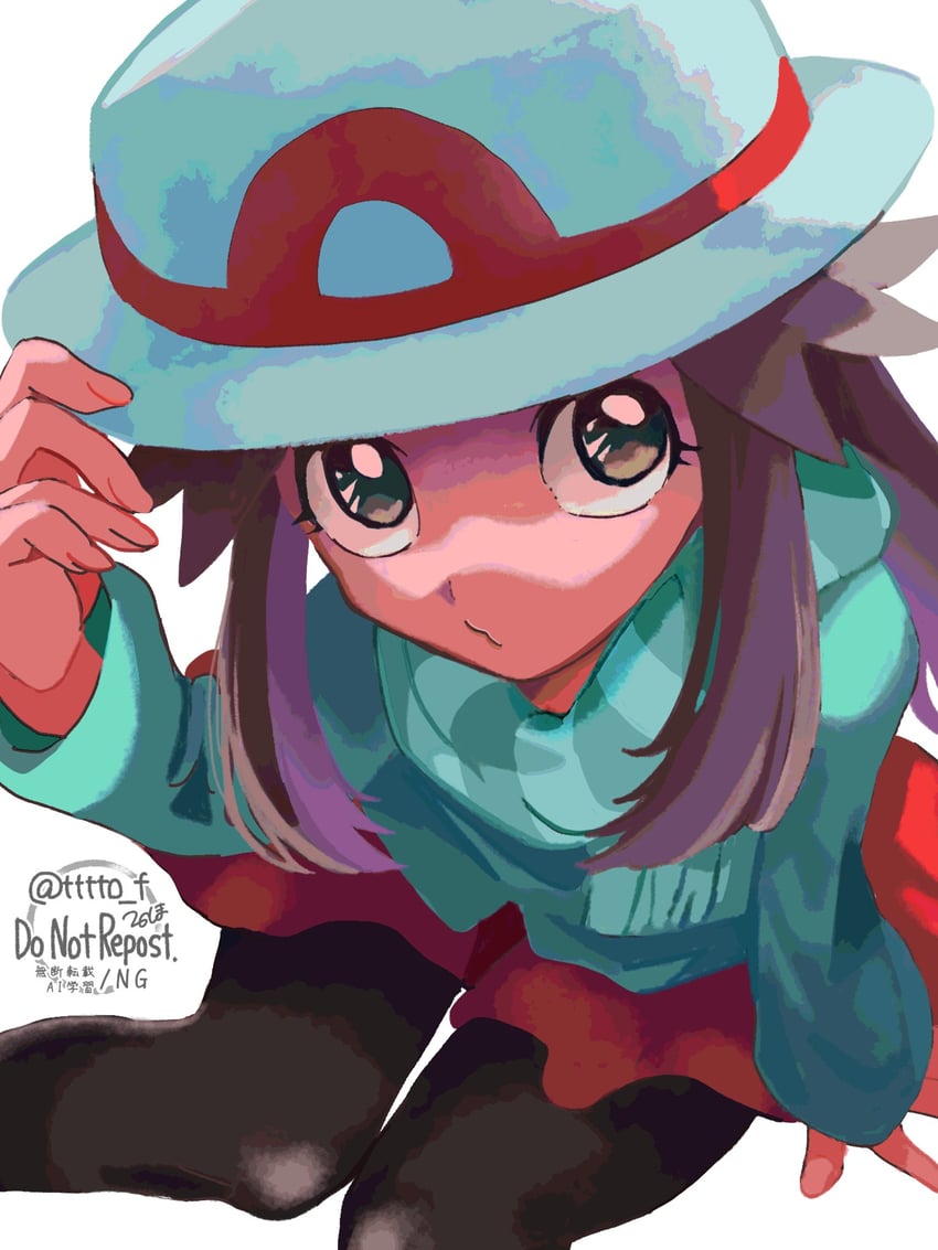 leaf (pokemon and 1 more) drawn by tofu_(tttto_f)